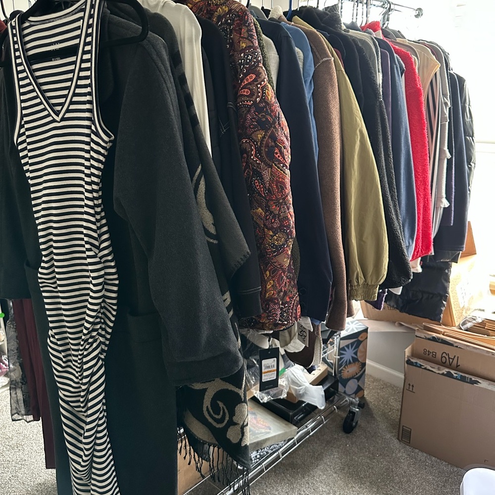 Closet Available now!! Pre- closet shut down sale. 50% off everything!!